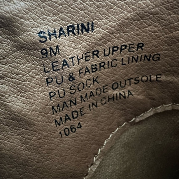 Steve Madden Sharini Chestnut Suede Heeled Ankle Boots Size 9 - Picture 11 of 11